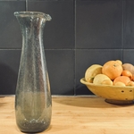 Carafe Hestia grise Egypte. VerHeCa1. La Route des Rois. Lifestyle. Verre soufflé Egypte