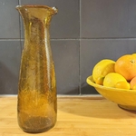 Carafe Hestia ambre Egypte. VerHeCa5. La Route des Rois. Lifestyle. Verres Soufflés Egypte