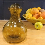 Carafe Badr ambre Egypte. VerBaCa1. La Route des Rois. Lifestyle. Verres Soufflés Egypte