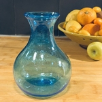 Carafe Badr turquoise Egypte. VerBaCa2. La Route des Rois. Lifestyle. Verres Soufflés Egypte