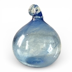 Boule de verre bleue aube. Aurora Egypte. Small. VerBou6. Lifestyle. Pâte de Verre Décorative