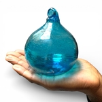 Boule de verre turquoise Aurora Egypte. Medium Large. VerBou15. Lifestyle. Pâte de Verre Décorative