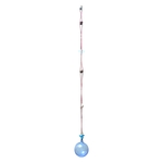 Guirlande Verre Soufflé bleu orage. Bulle Ornement. VerGuiB8. Lifestyle. Pâte de Verre Décorative