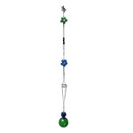 Guirlande Verre Soufflé verte. Bulle Ornement. VerGuiB12. Lifestyle. Pâte de Verre Décorative