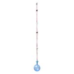 Guirlande Verre Soufflé bleu orage. Bulle Ornement. VerGuiB7. Lifestyle. Pâte de Verre Décorative