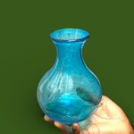 Carafe Badr turquoise Egypte. VerBaCa2. La Route des Rois. Lifestyle. Verres Soufflés Egypte