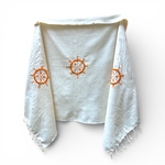 Fouta Amazigh Djebel Orange. TexDj7. La Route des Rois. Lifestyle. Textile