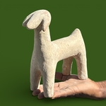 Figurine en terre cuite Fayoum. Animal. PotFAn6. La Route des Rois. Lifestyle. Poterie