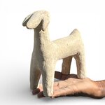 Figurine en terre cuite Fayoum. Animal. PotFAn6. La Route des Rois. Lifestyle. Poterie