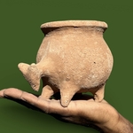 Petite Poterie Zoomorphe. PPotFDj. La Route des Rois. Lifestyle. Poterie