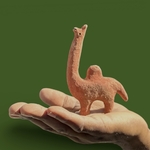 Figurine en terre cuite Fayoum. Animal. PotFAn11. La Route des Rois. Lifestyle. Poterie