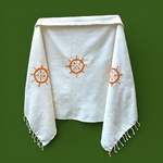 Fouta Amazigh Djebel Orange. TexDj7. La Route des Rois. Lifestyle. Textile