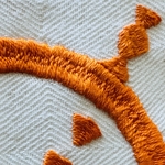 Fouta Amazigh Djebel Orange. TexDj7. La Route des Rois. Lifestyle. Textile