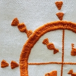 Fouta Amazigh Djebel Orange. TexDj7. La Route des Rois. Lifestyle. Textile