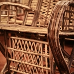 Meuble Artisanal en Bois de Palmier Dattier-Fauteuil Arioso-Egypte. MobAriF. La Route des Rois. Lifestyle. Mobilier artisanal