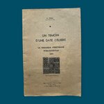VIDAL G. : Un Témoin d'Une Date Célèbre - La Basilique Chrétienne d'Orleansville. La Route des Rois. Librairie. Archéologie