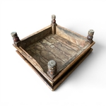 Tabouret Indien Chowki. BrocTiC. La Route des Rois. Brocante