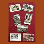 Cartes Postales Anciennes d'Egypte. Bro1Cp1. La Route des Rois. Brocante