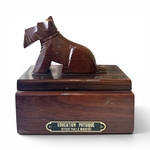Serre-Livres Scottish Terrier. Bro1Deco3. La Route des Rois. Brocante
