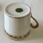 Servince à Café Vintage Porcelaine de Limoge. Bro1Vaiss2. La Route des Rois. Brocante