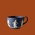 Tasse Wedgwood. BroTasW1. La Route des Rois. Brocante