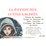 POTION LUTIN GRIPPE Sureau, thym origan frêne ronce