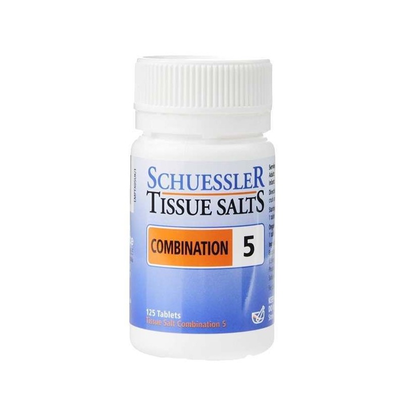 Combination No.5 125 Tablets - Tissue Salts