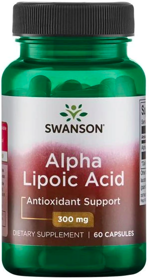 Alpha Lipoic Acid 300mg 60 caps