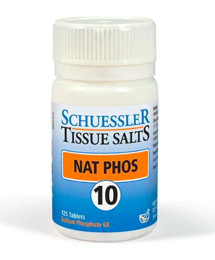 Nat Phos No.10 125 Tablets - Tissue Salts