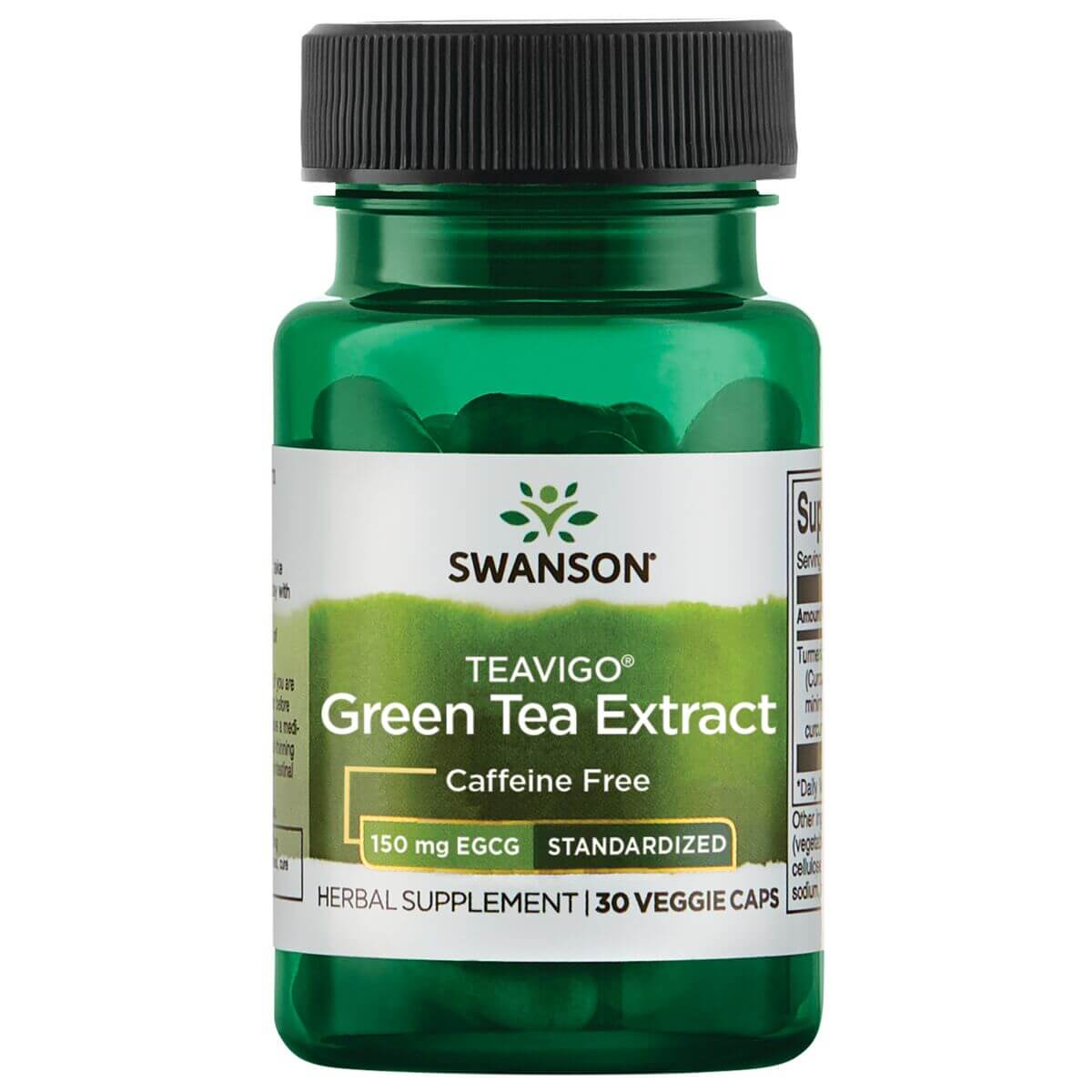 TeaVigo Green Tea Extract 150mg EGCG - 30 VCaps