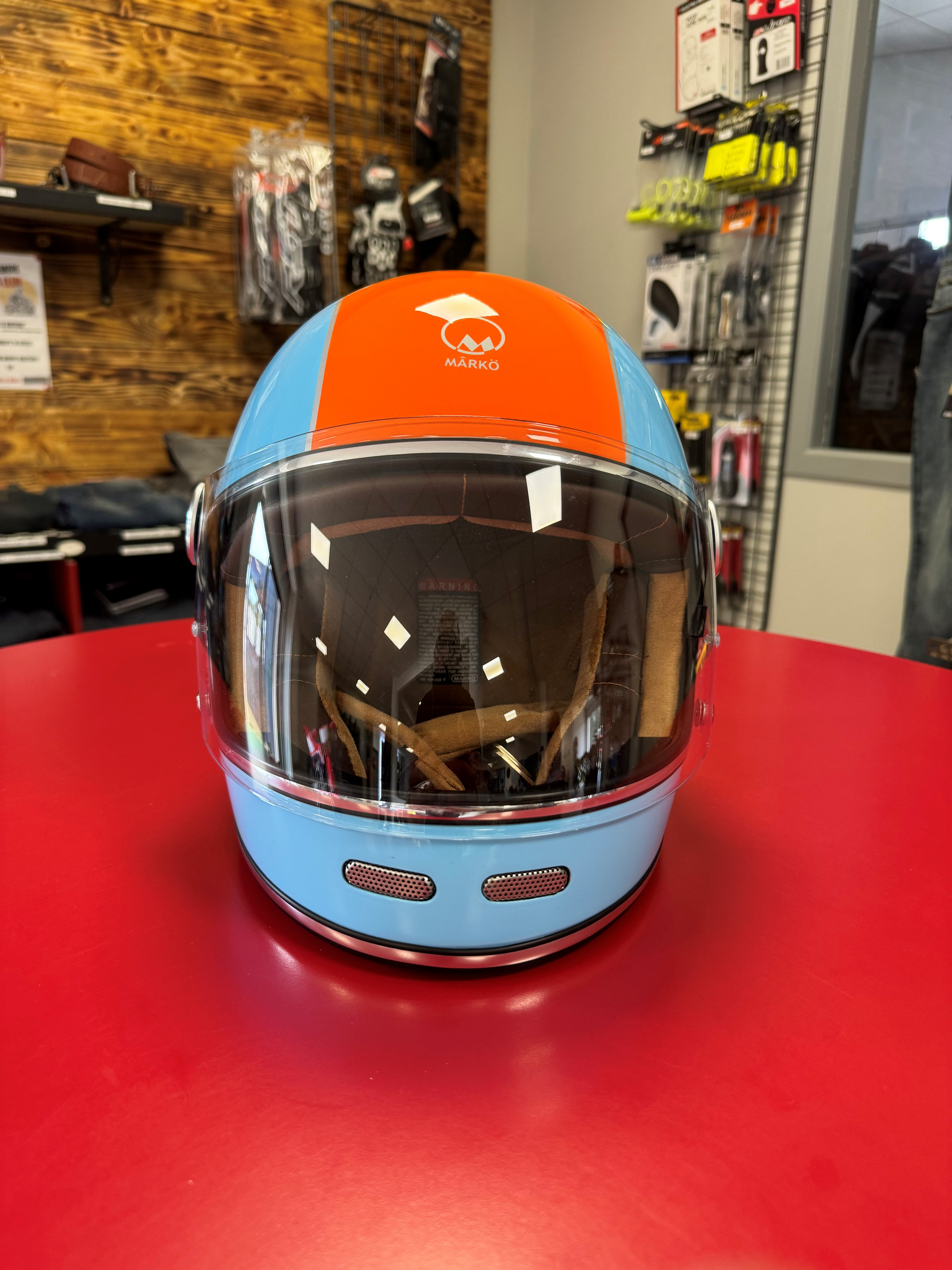 casquehelmetintegralmarkofullmoonneoretrovintagebleublueorangeriders34shopmagasinmotomotardequipementheraultoccitaniepromo1