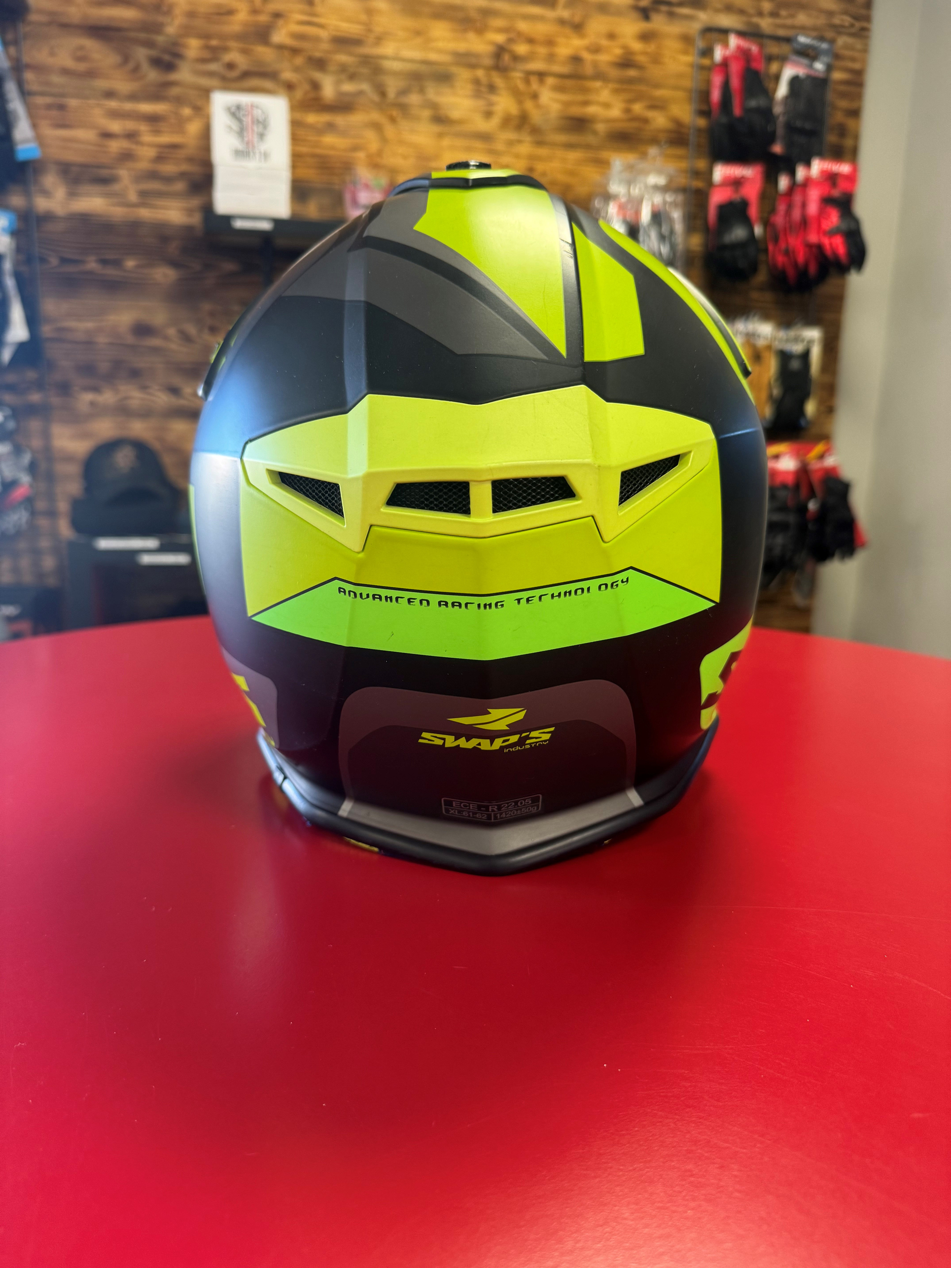 casquehelmetcrossenduroswapsblurs818noirblackvertgreenshopmagasinequipementmotomotardmontpellierheraultoccitanieriders34barpromo4