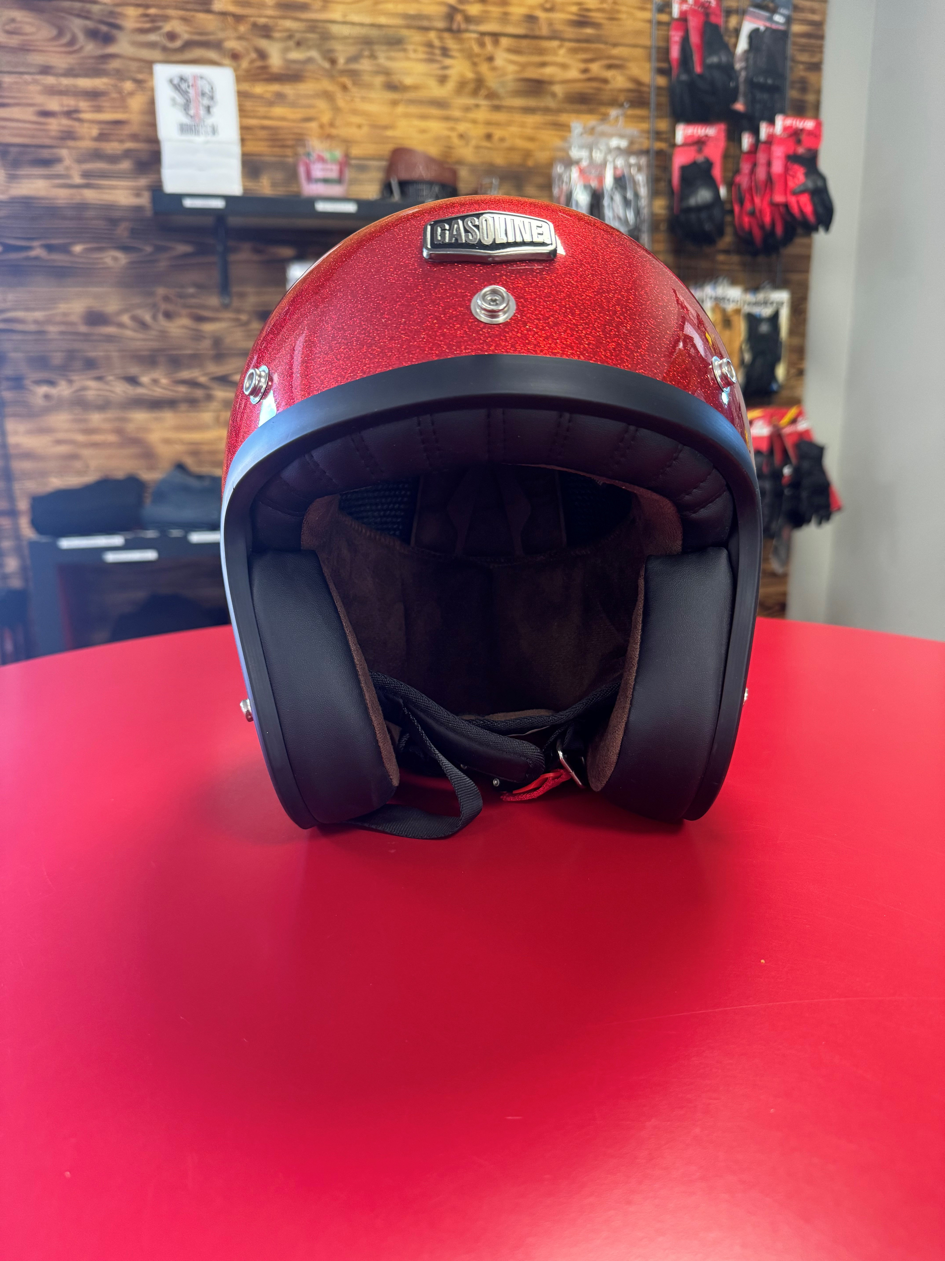 casquehelmetjetopenfacegasolinenoirblackrougerpailleteshopmagasinmotomotardmontpellierheraultoccitanieequipementbarpromo1