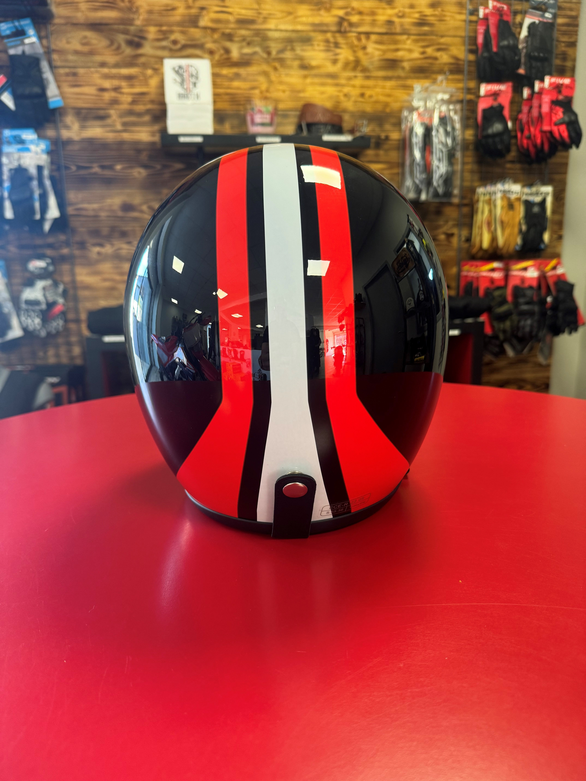 casquehelmetjetopenfacegasolinenoirblackrougeredblancwhiteshopmagasinmotomotardmontpellierheraultoccitanieequipementbarpromo3