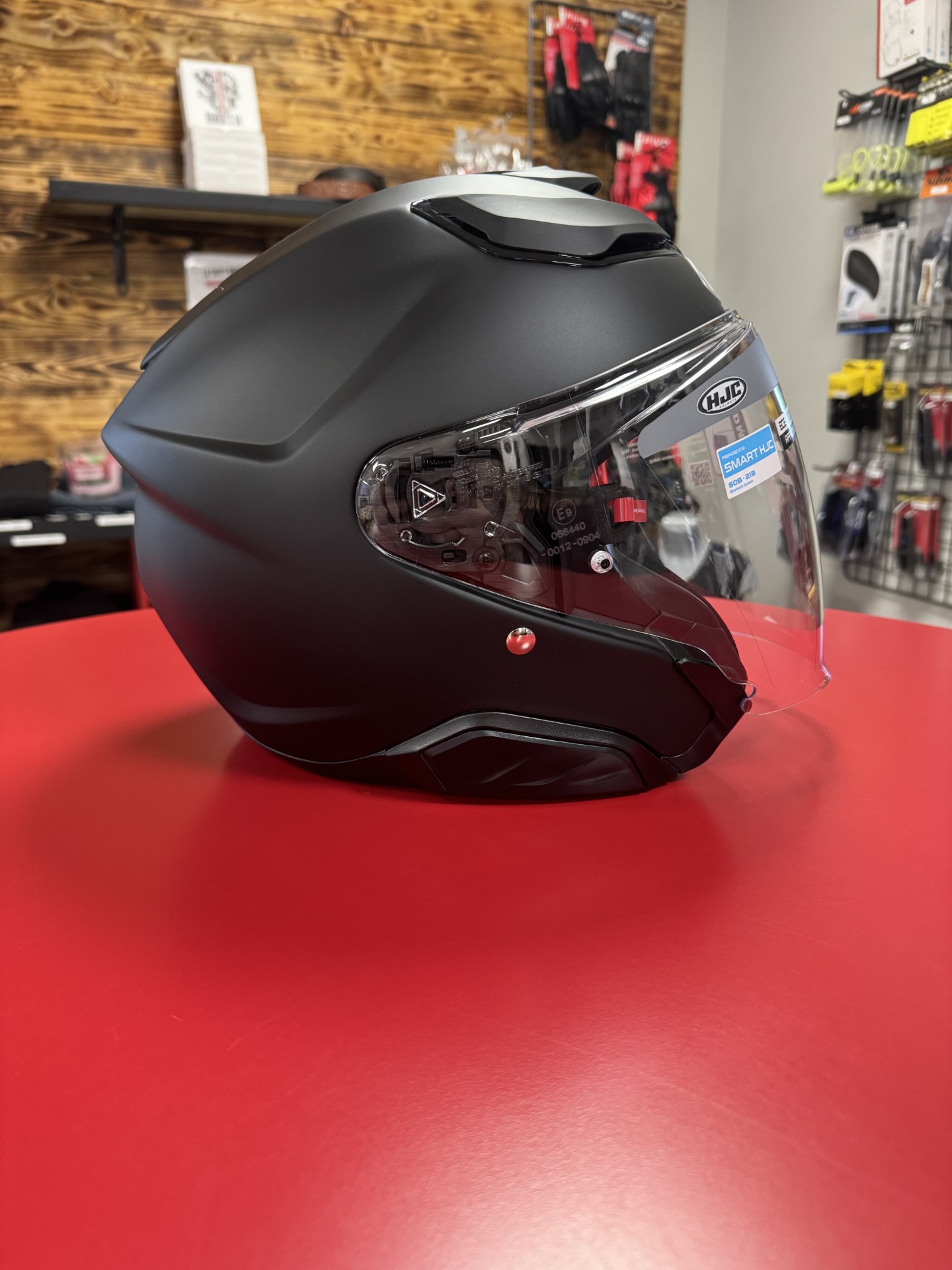 riders34shopmagasinequipementmotomotardbarheraultoccitaniemontpellierpromositeweb-casquejethelmetopenfacehjcf31noirblackmattesmarthjc11bintercom2