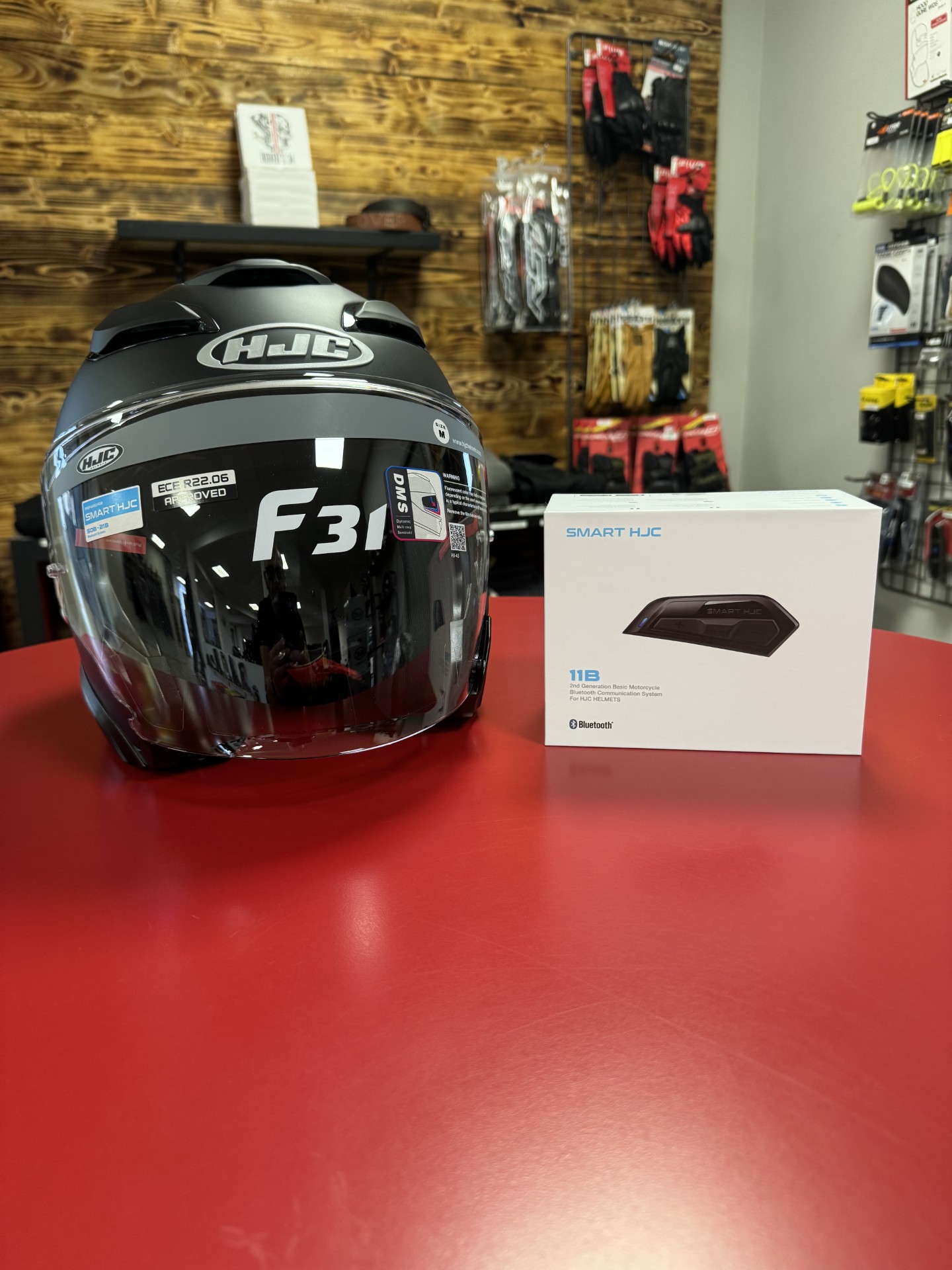 riders34shopmagasinequipementmotomotardbarheraultoccitaniemontpellierpromositeweb-casquejethelmetopenfacehjcf31noirblackmattesmarthjc11bintercom5