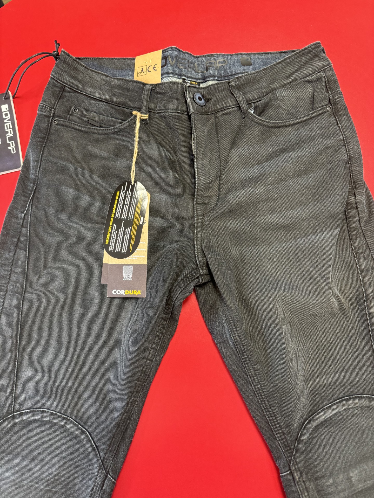 riders34equipementmotomotardaccessoiresjeansmotohommemenprotectionsecuritehanchegenouzipantiabrasionpromo-overlapjoeynoirblackwaxedusedoverdyedcordura4