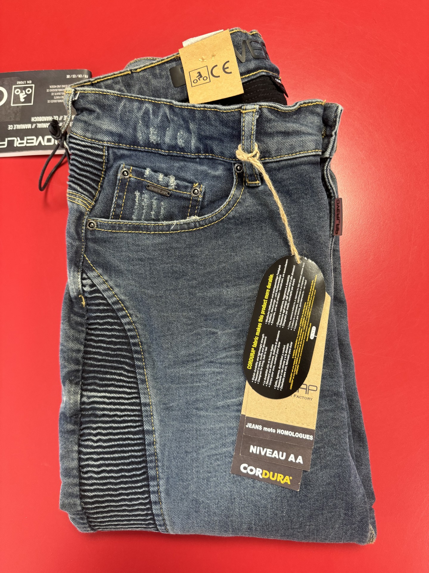 riders34equipementmotomotardheraultoccitaniemontpellierbarmotogpconvivialiterencontrepromo-jeansmotoprotectioncecorduraoverlaplexybluewashfemmewomanflexslimstretcharamide3