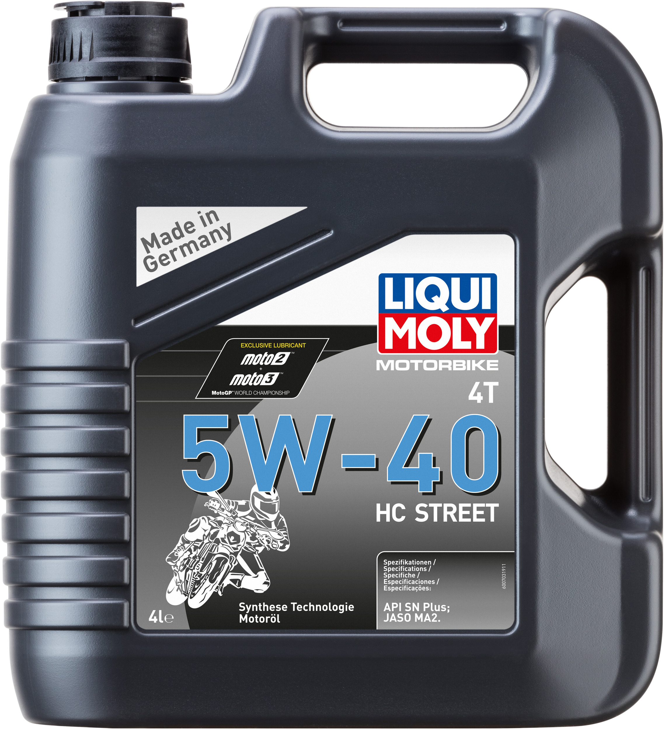 HUILE MOTEUR LIQUI MOLY 4T 5W40 HC STREET 4L