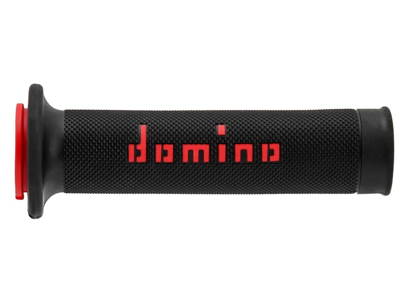 POIGNEES DOMINO A010 NOIR & ROUGE