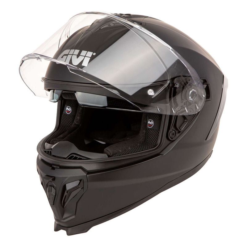 riders34equipementmotomotardbarmontpellierheraultoccitaniepistepistardshopmagasinateliermecaniquepromo-casqueintegralgivi50.3solidblacknoirmatpinlocksolaireinterneracing11