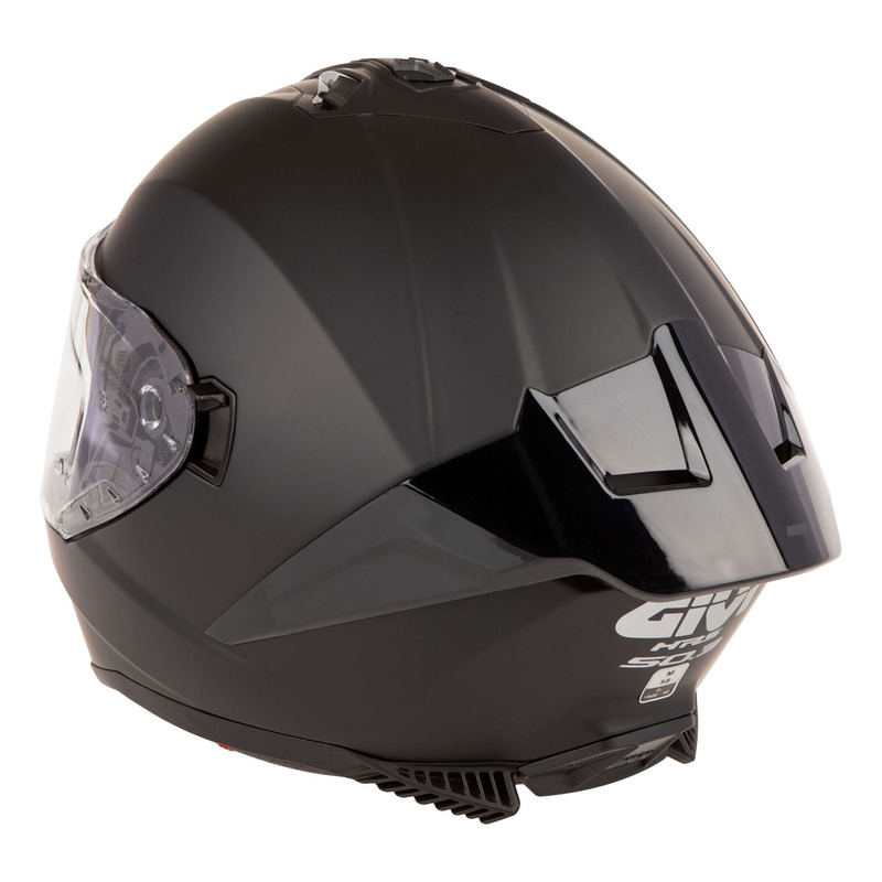 riders34equipementmotomotardbarmontpellierheraultoccitaniepistepistardshopmagasinateliermecaniquepromo-casqueintegralgivi50.3solidblacknoirmatpinlocksolaireinterneracing4