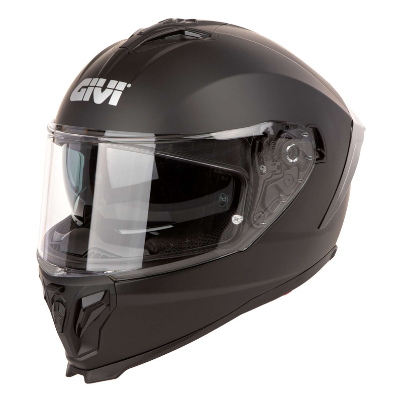 riders34equipementmotomotardbarmontpellierheraultoccitaniepistepistardshopmagasinateliermecaniquepromo-casqueintegralgivi50.3solidblacknoirmatpinlocksolaireinterneracing9