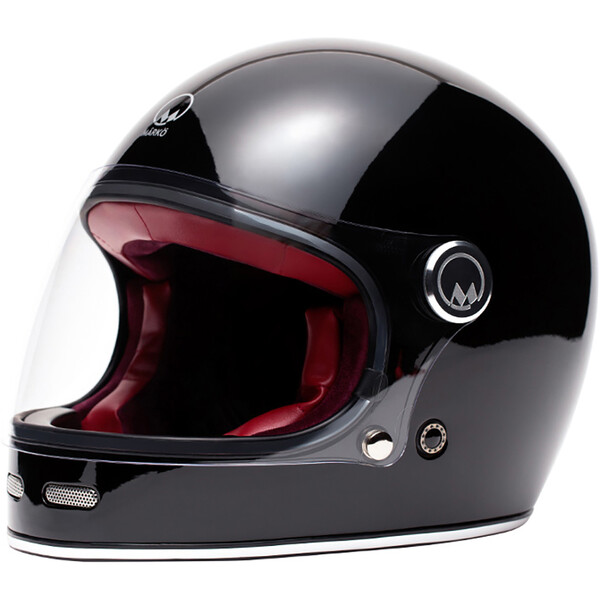 riders34magasinmontpellierequipementmotomotardateliermecaniqueentretienrevisionvintageannee60neoretrocustomharleycaferacercuircasqueintegralmarkofullmoonnoirrouge