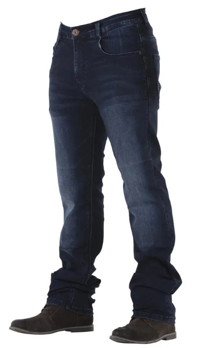 JEAN OVERLAP STREET DARK BLUE