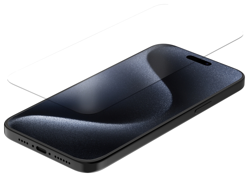 PROTECTION D\'ECRAN DE TELEPHONE QUAD LOCK IPHONE 15 PLUS / 15 PRO MAX