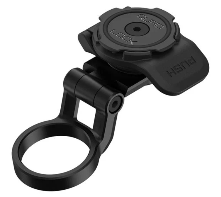 SUPPORT DE TELEPHONE AJUSTABLE SUR BOUCHON DE POTENCE VELO QUAD LOCK PRO