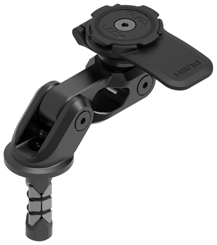 SUPPORT DE TELEPHONE QUAD LOCK PRO SUR COLONNE DE DIRECTION