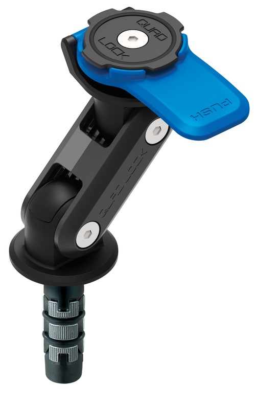 SUPPORT DE TELEPHONE QUAD LOCK SUR COLONNE DE DIRECTION