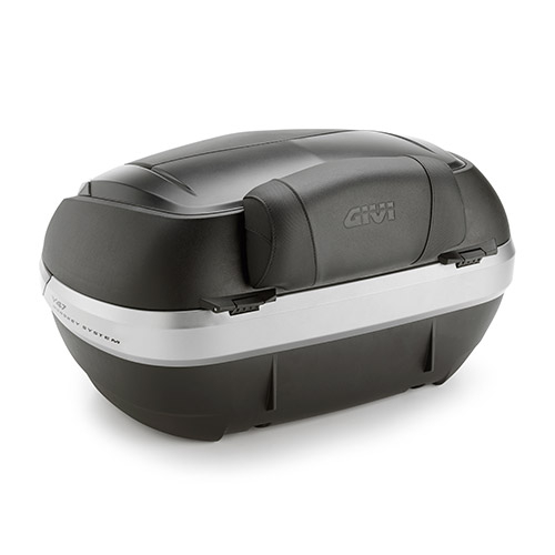 DOSSERET PASSAGER E134S POUR TOP CASE GIVI V47 NOIR
